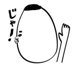 Tamao of egg sticker #3659874