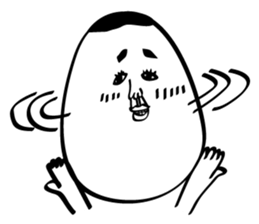 Tamao of egg sticker #3659896