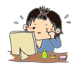 Girls are busy!2 sticker #3660959