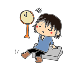 Girls are busy!2 sticker #3660965