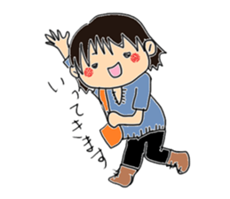 Girls are busy!2 sticker #3660986