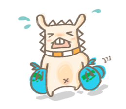 About daily life Brad & juju sticker #3661155