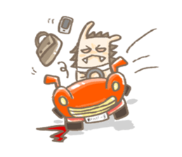 About daily life Brad & juju sticker #3661156