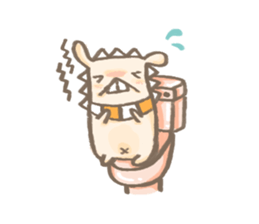 About daily life Brad & juju sticker #3661159