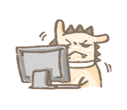 About daily life Brad & juju sticker #3661169