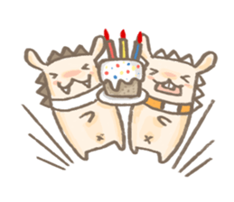 About daily life Brad & juju sticker #3661189