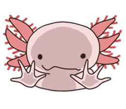Daily life of Axolotl 2 sticker #3661271