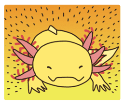 Daily life of Axolotl 2 sticker #3661273