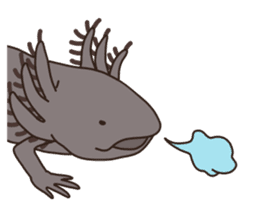 Daily life of Axolotl 2 sticker #3661275