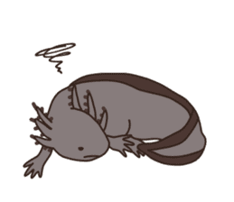 Daily life of Axolotl 2 sticker #3661280