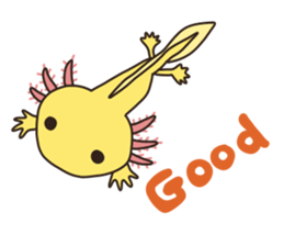 Daily life of Axolotl 2 sticker #3661290