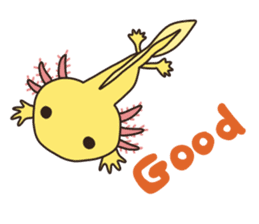 Daily life of Axolotl 2 sticker #3661290