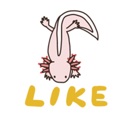 Daily life of Axolotl 2 sticker #3661291