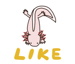 Daily life of Axolotl 2 sticker #3661291