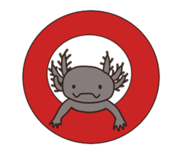 Daily life of Axolotl 2 sticker #3661295