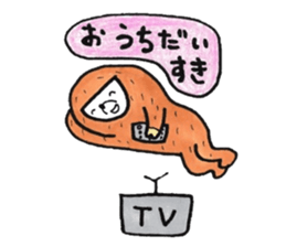 The beast which is a sluggard sticker #3661511