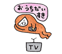 The beast which is a sluggard sticker #3661511