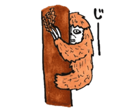 The beast which is a sluggard sticker #3661518