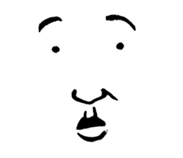 Reaction of a man face sticker #3661795