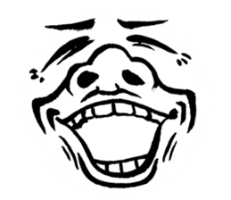 Reaction of a man face sticker #3661810