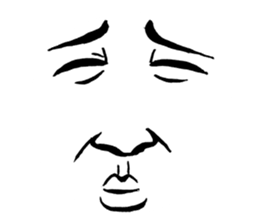 Reaction of a man face sticker #3661811