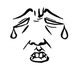 Reaction of a man face sticker #3661812