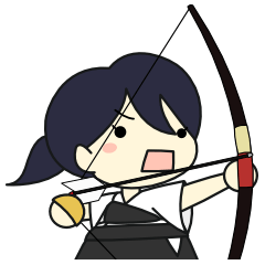 Japanese Archery Girl