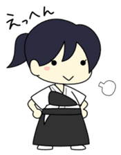 Japanese Archery Girl sticker #3661913