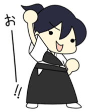 Japanese Archery Girl sticker #3661915