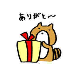 Tanu San sticker #3662041