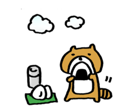 Tanu San sticker #3662046