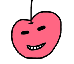 Smiling cherries sticker #3662874