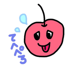 Smiling cherries sticker #3662881