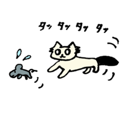 mofumofu mohsan sticker #3663160