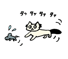 mofumofu mohsan sticker #3663160