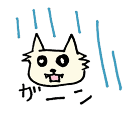 mofumofu mohsan sticker #3663171