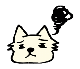 mofumofu mohsan sticker #3663176