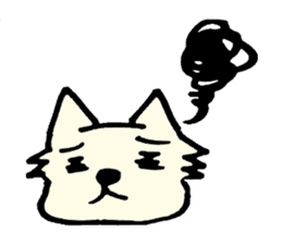 mofumofu mohsan sticker #3663176