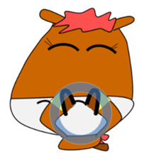 a daily life of walking horse  2nd sticker #3663199