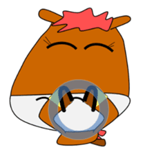 a daily life of walking horse 2nd sticker #3663199