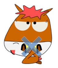 a daily life of walking horse 2nd sticker #3663200