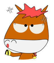 a daily life of walking horse  2nd sticker #3663202