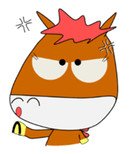 a daily life of walking horse 2nd sticker #3663202