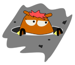 a daily life of walking horse  2nd sticker #3663205