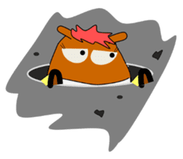 a daily life of walking horse 2nd sticker #3663205