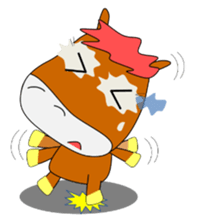 a daily life of walking horse  2nd sticker #3663207