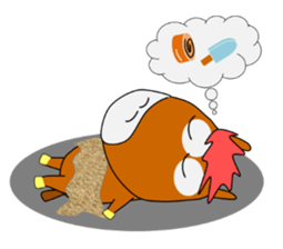 a daily life of walking horse  2nd sticker #3663213