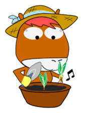 a daily life of walking horse 2nd sticker #3663218