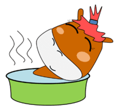 a daily life of walking horse 2nd sticker #3663223