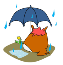 a daily life of walking horse 2nd sticker #3663226